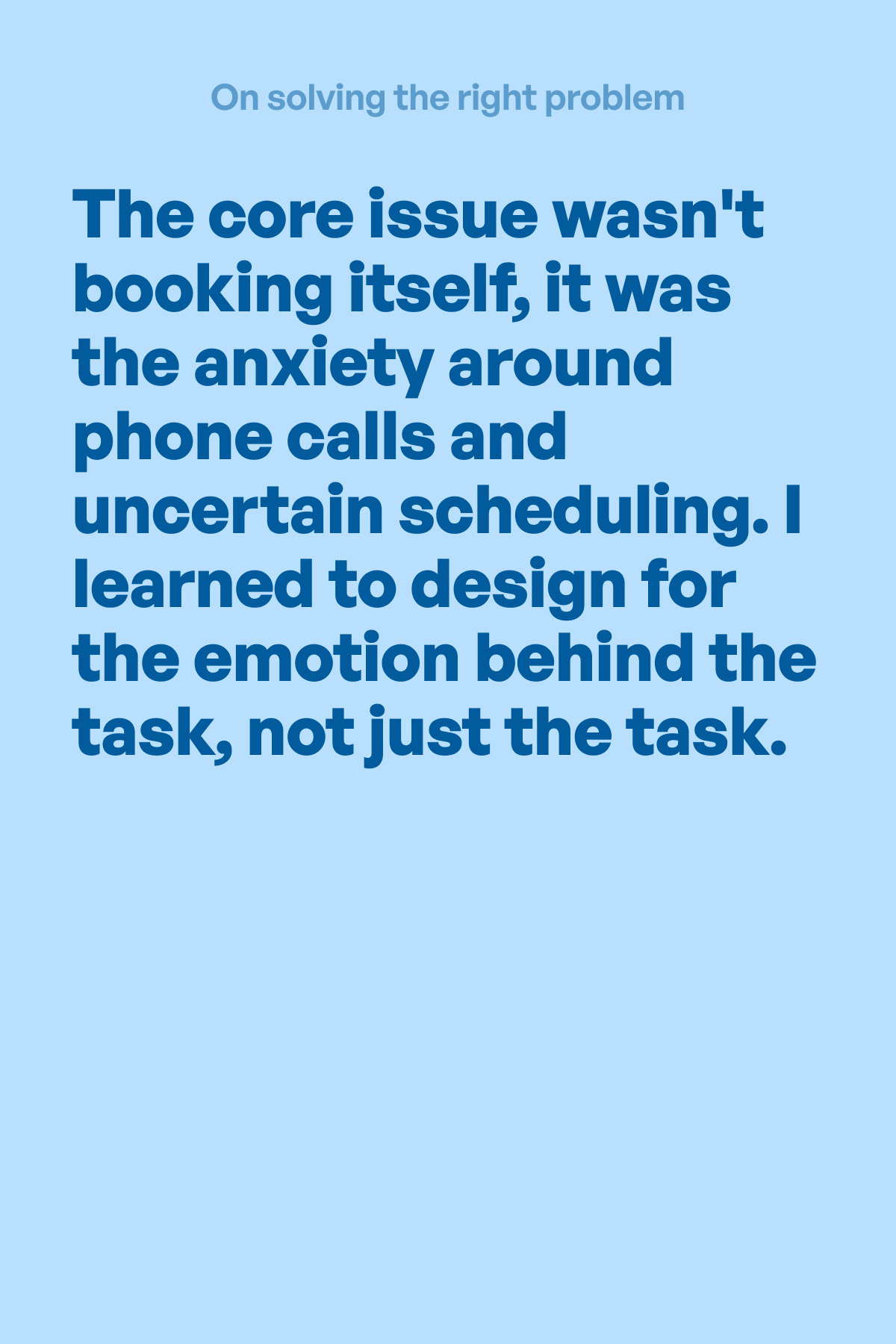 Reflection card