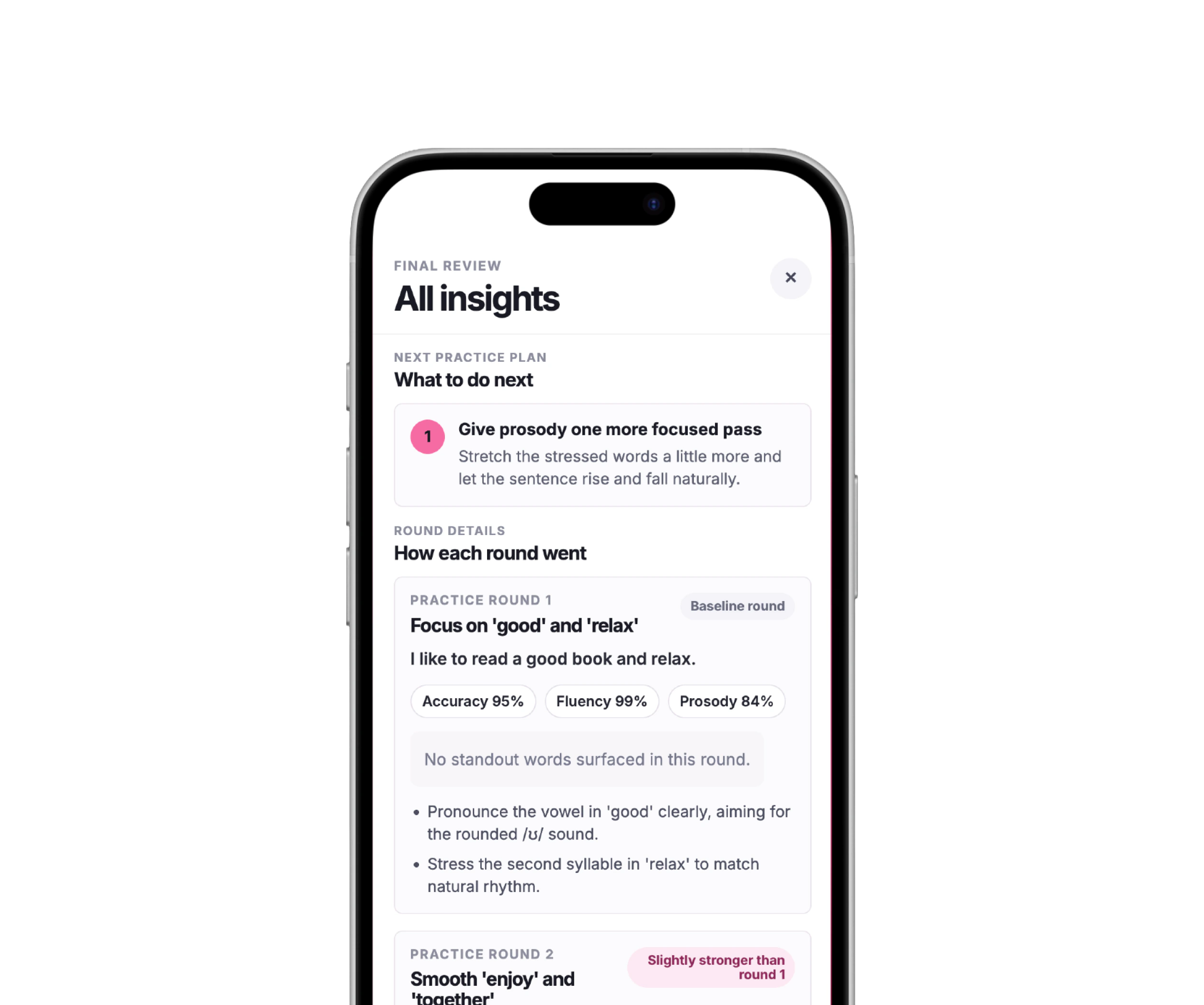 Final review — all insights